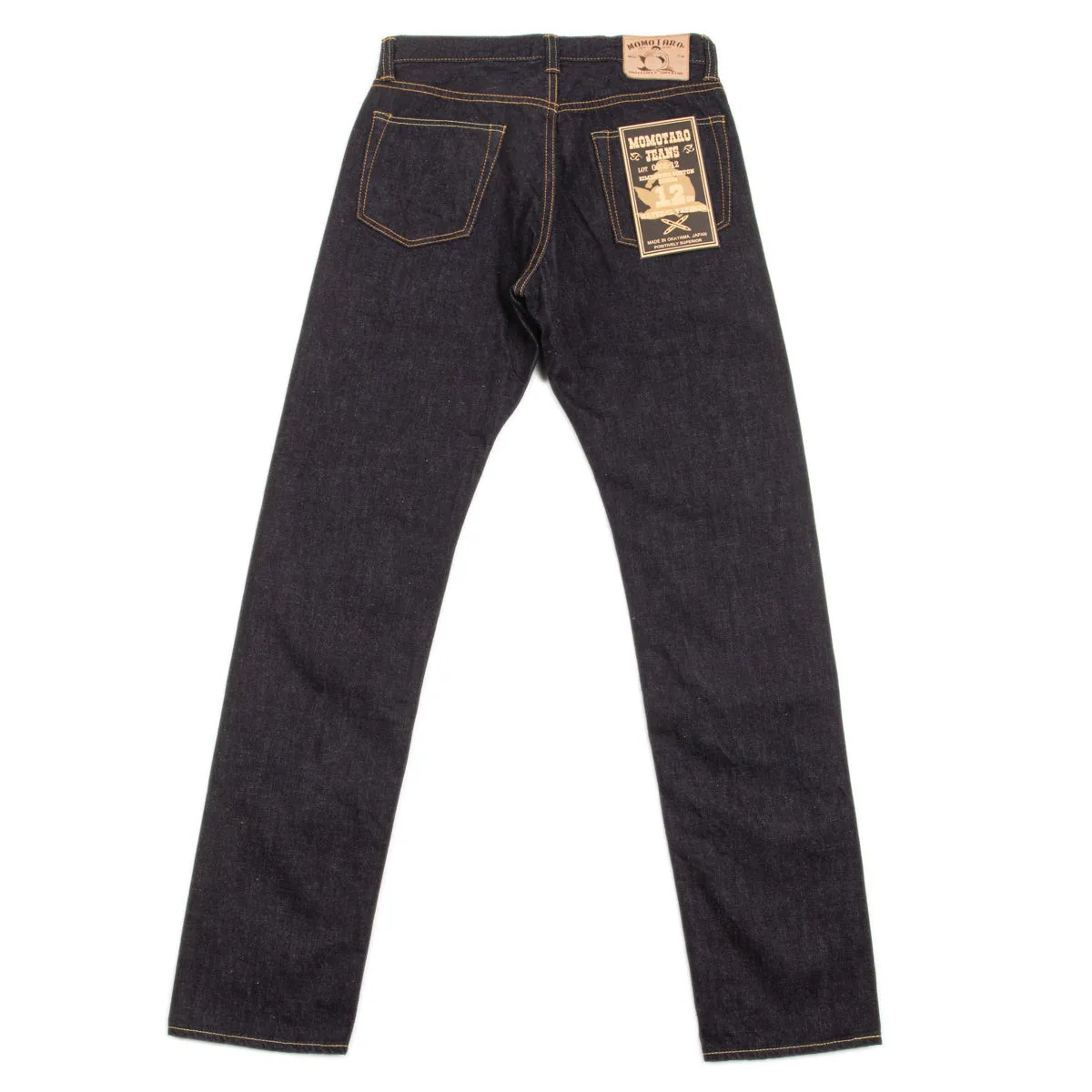 0605-12 Natural Tapered Fit - 12oz Zimbabwe Cotton Selvedge (One-wash)