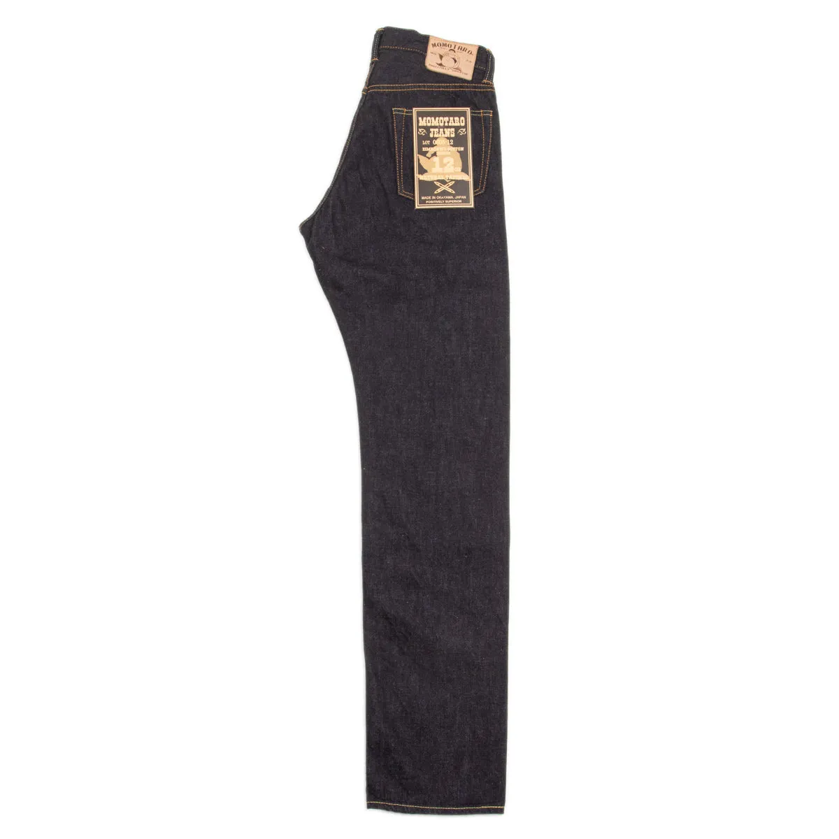 0605-12 Natural Tapered Fit - 12oz Zimbabwe Cotton Selvedge (One-wash)