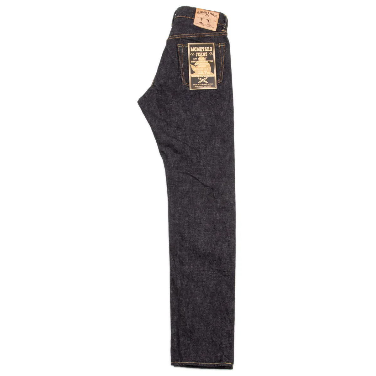 0605-V Natural Tapered Fit - 15.7oz Zimbabwe Cotton Selvedge (One-wash)