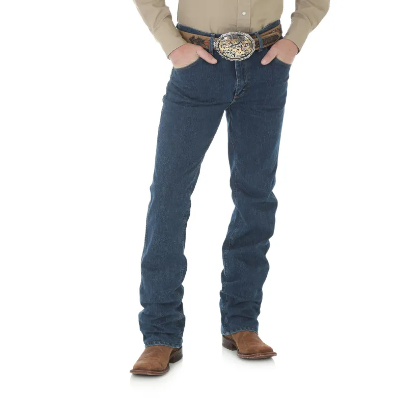 1036MACMS - Wrangler Men's Premium Performance Advanced Comfort Cowboy Cut® - Slim Fit - Mid Stone