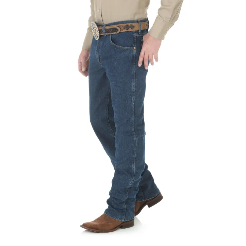 1036MACMS - Wrangler Men's Premium Performance Advanced Comfort Cowboy Cut® - Slim Fit - Mid Stone