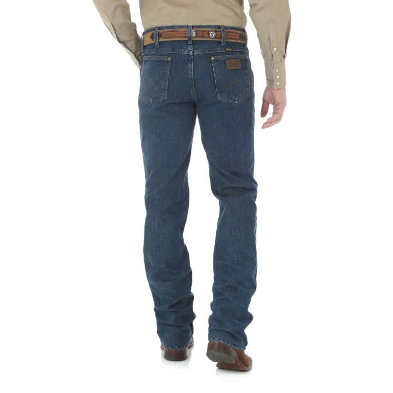 1036MACMS - Wrangler Men's Premium Performance Advanced Comfort Cowboy Cut® - Slim Fit - Mid Stone