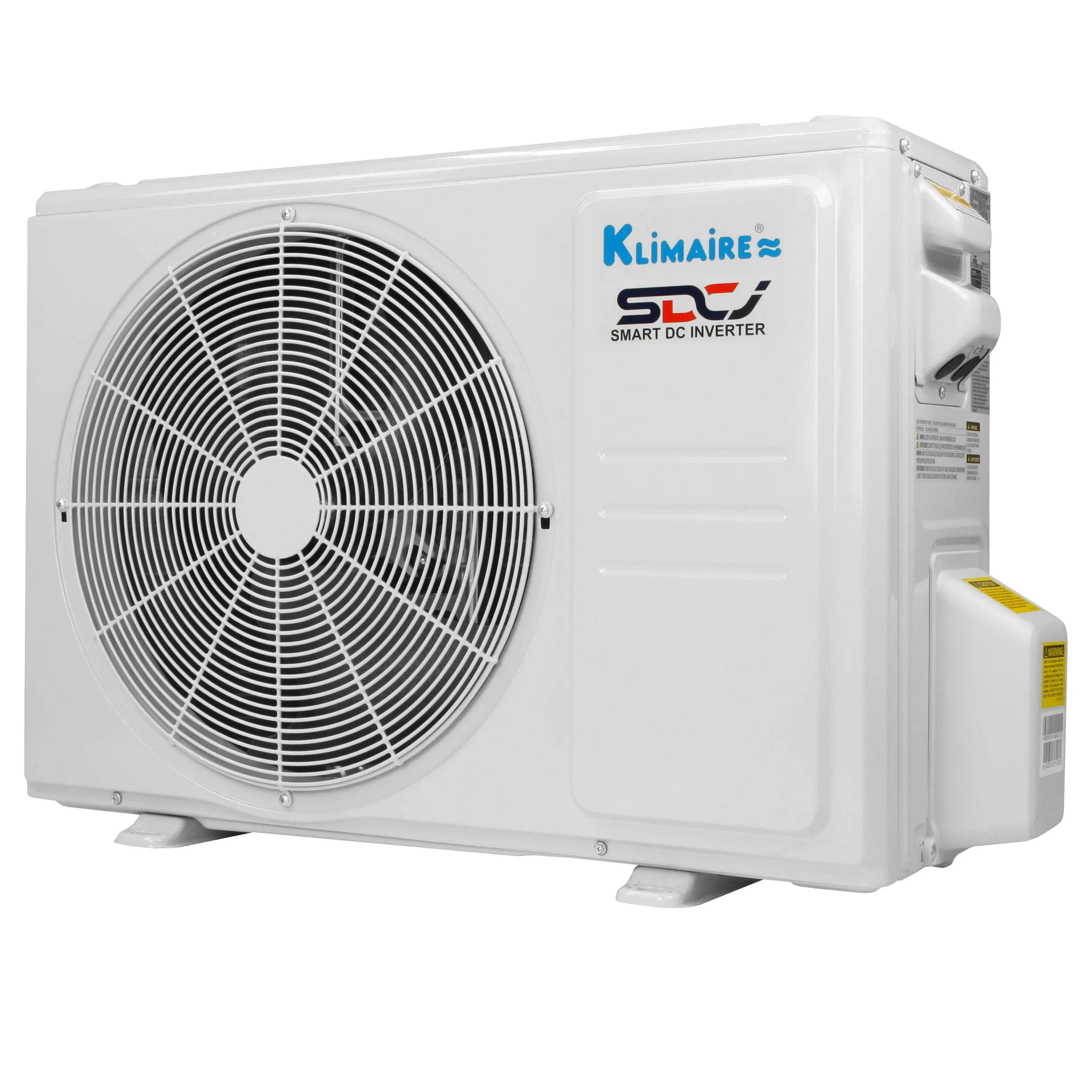 12,000 Btu 22.7 SEER2 Klimaire Ceiling Cassette  Ductless Mini-split Inverter Air Conditioner Heat Pump System 220V