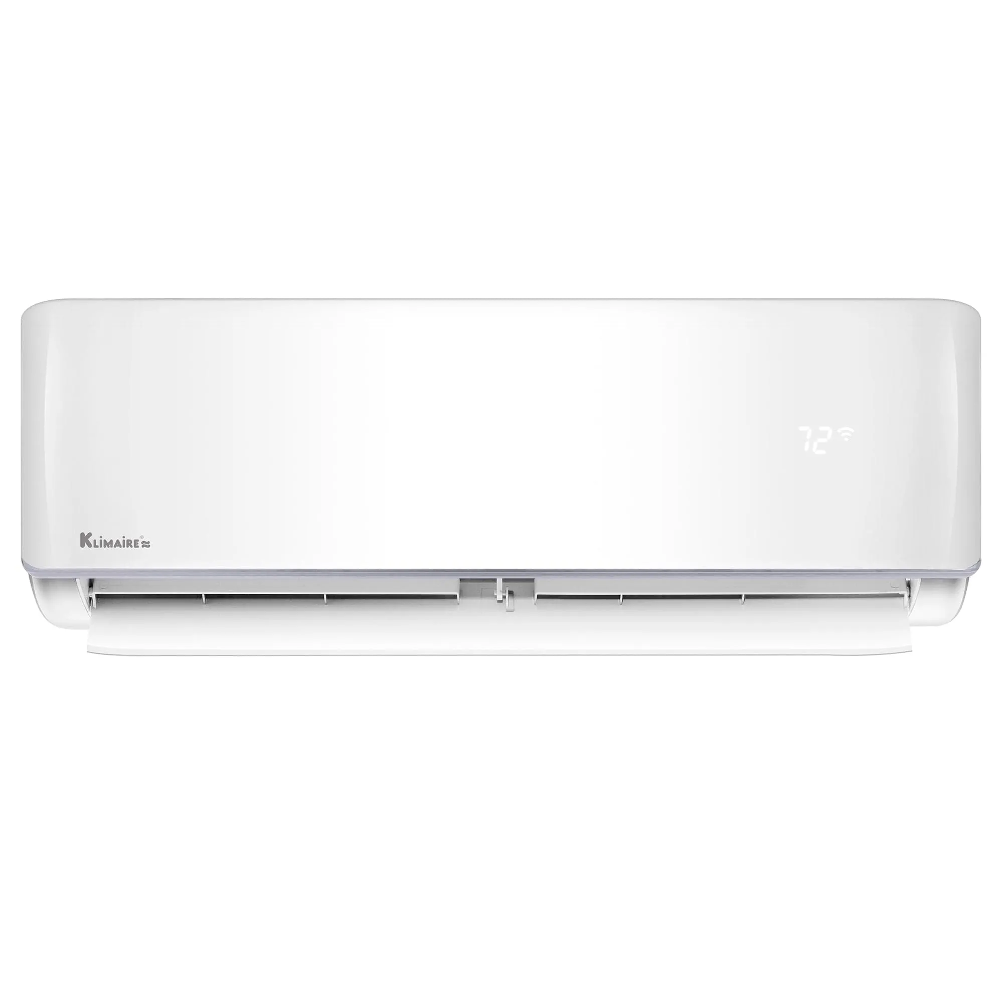 12,000 BTU Klimaire 23.1 SEER2 Ductless Mini-Split Inverter Air Conditioner Heat Pump WiFi Enabled System (230 Volt)