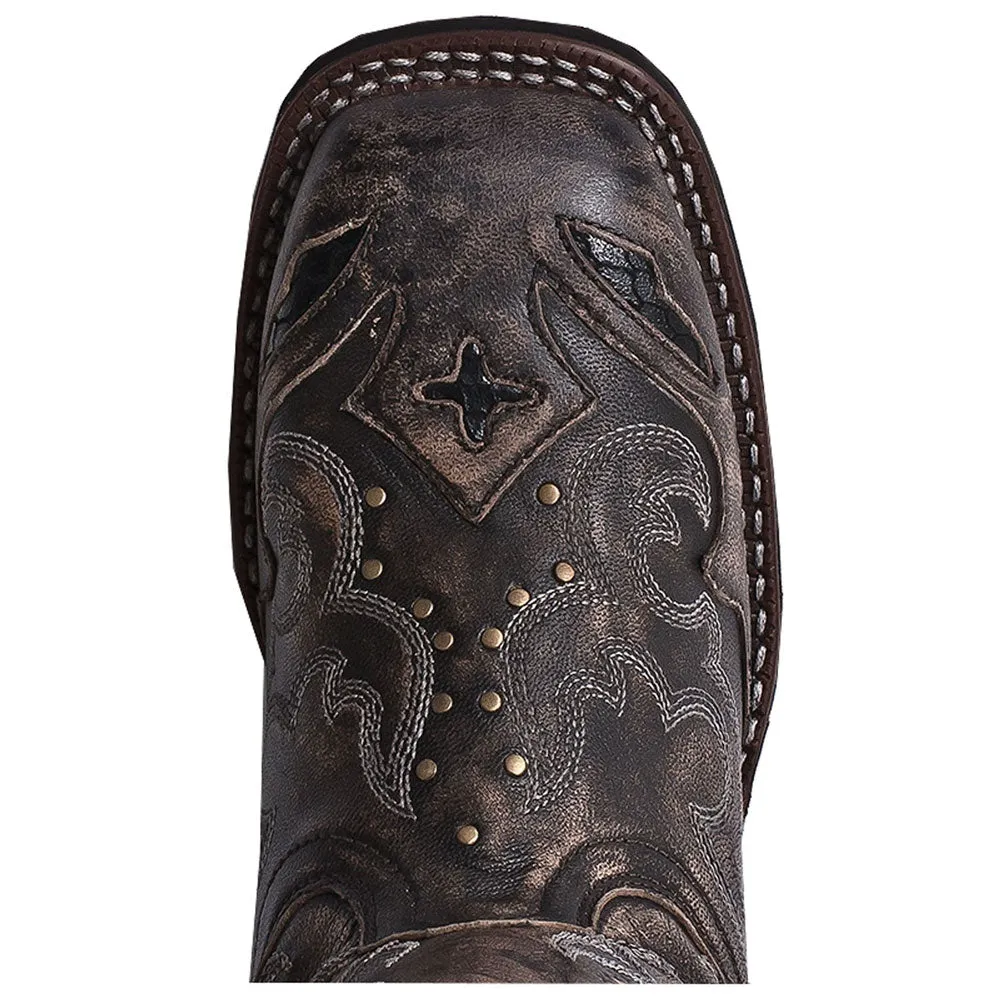 5660 Laredo Women's Spellbound Leather Western Cowboy Boot