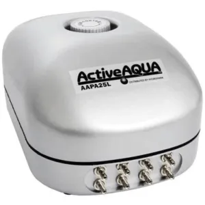 Active Aqua Air Pump, 8 Outlets, 12W, 25 L/min