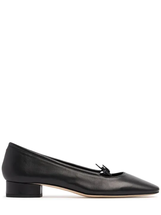 Aeyde   25mm Darya leather ballerina pumps 