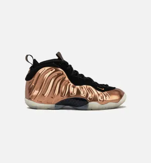 Air Foamposite One Metallic Copper Grade School Lifestyle Shoe - Black/Metallic Copper/Off Noir