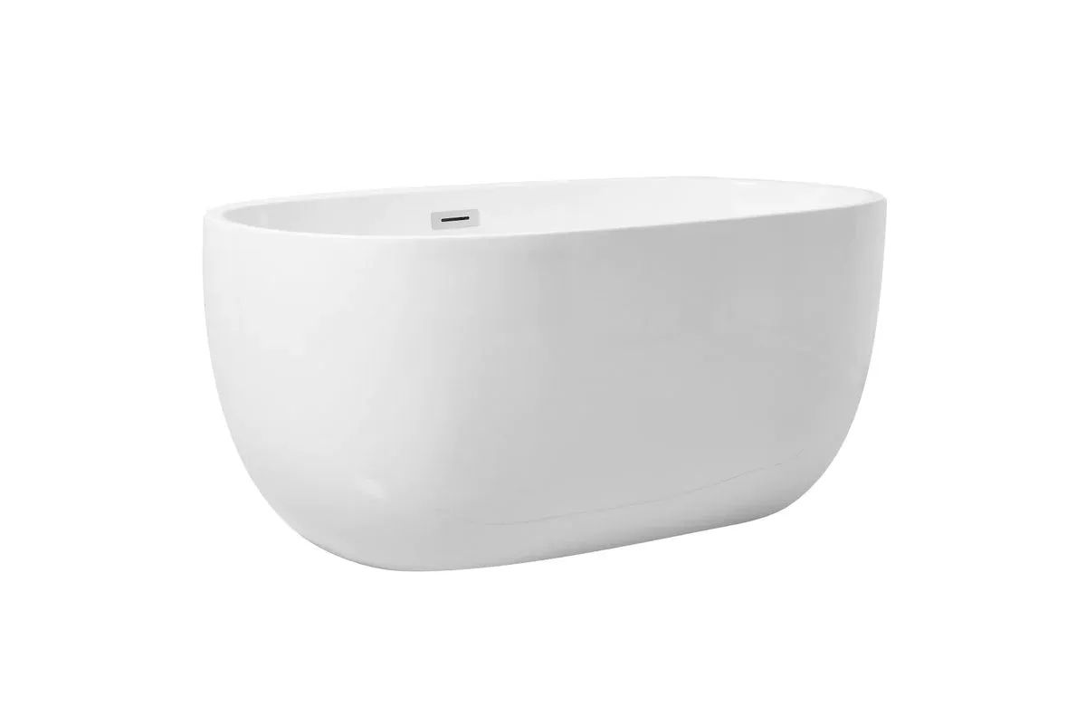 Allegra 54" Soaking Roll Top Bathtub