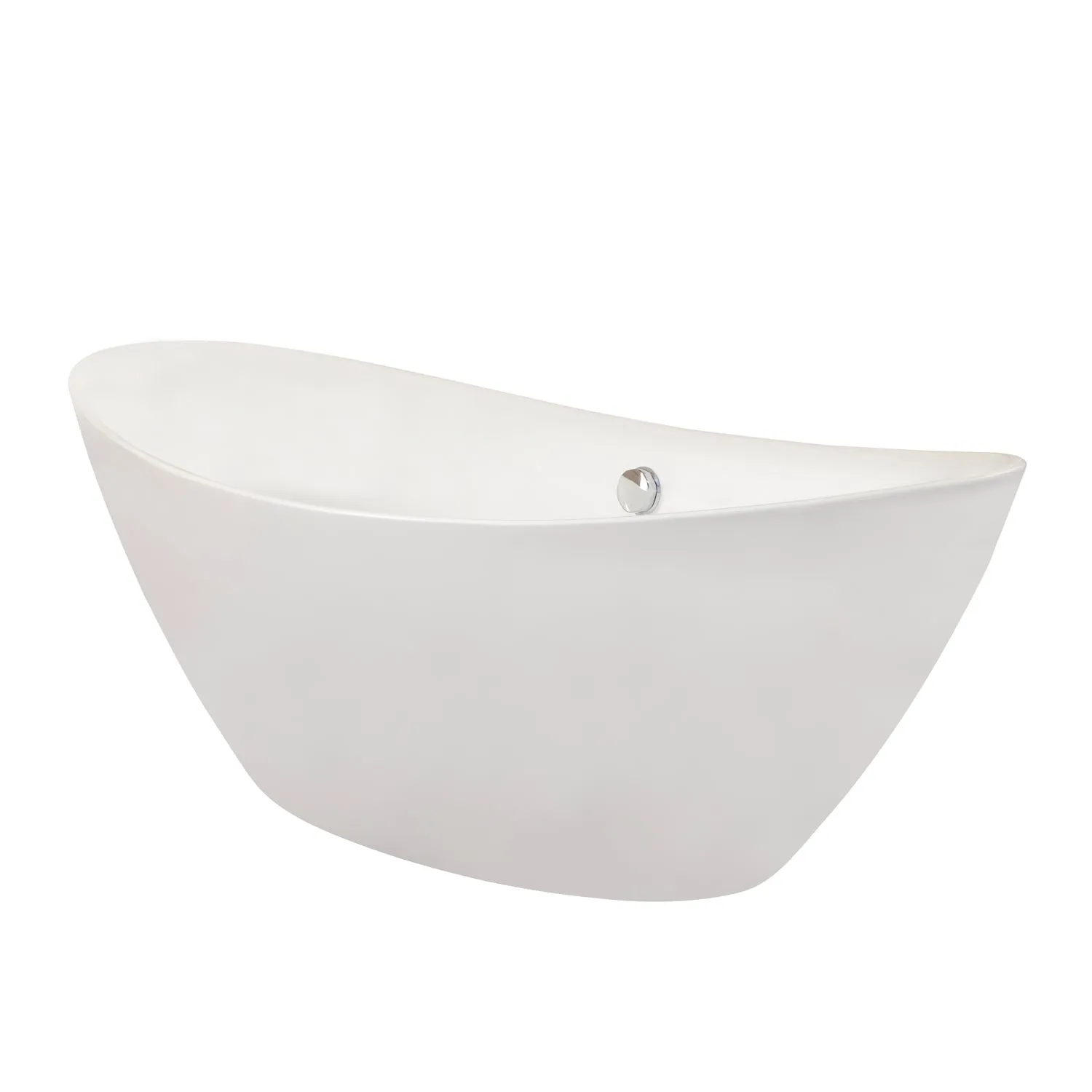 Allegra Freestanding Soaking Acrylic Bathtub