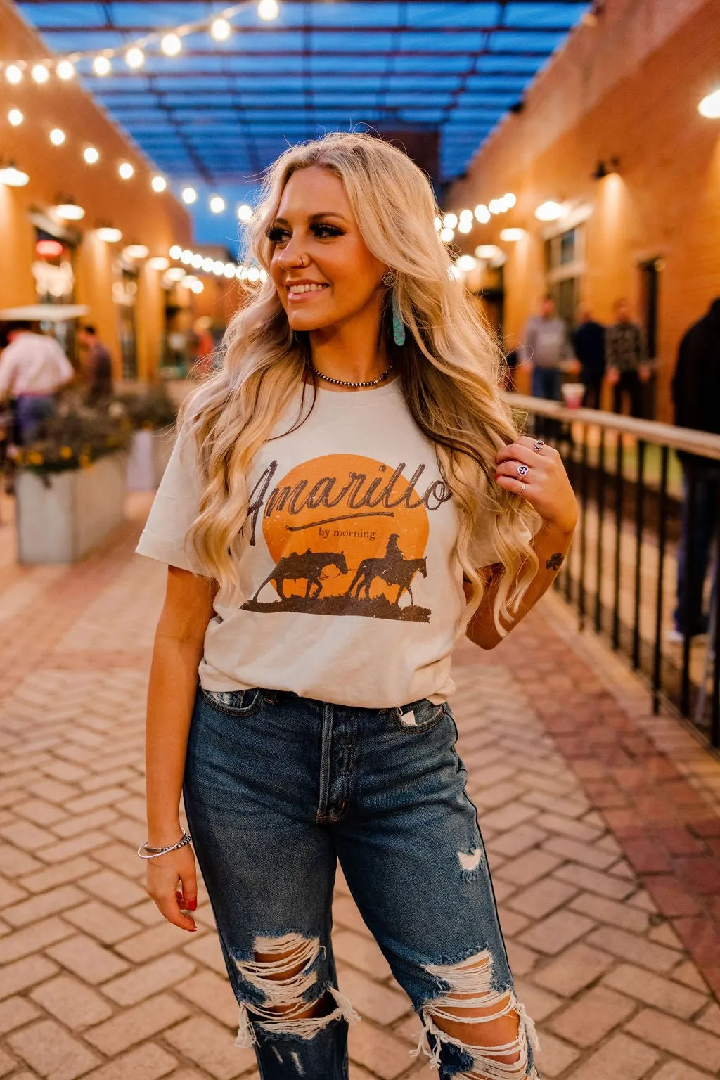 Amarillo by Mornin' Western Graphic Tee