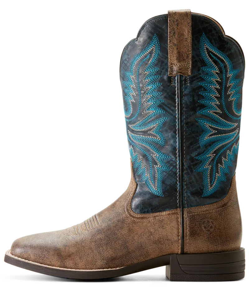 Ariat Men's Royal Navy Brush Creek Cowboy Boot