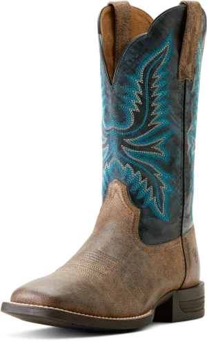 Ariat Men's Royal Navy Brush Creek Cowboy Boot