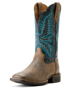 Ariat Men's Royal Navy Brush Creek Cowboy Boot