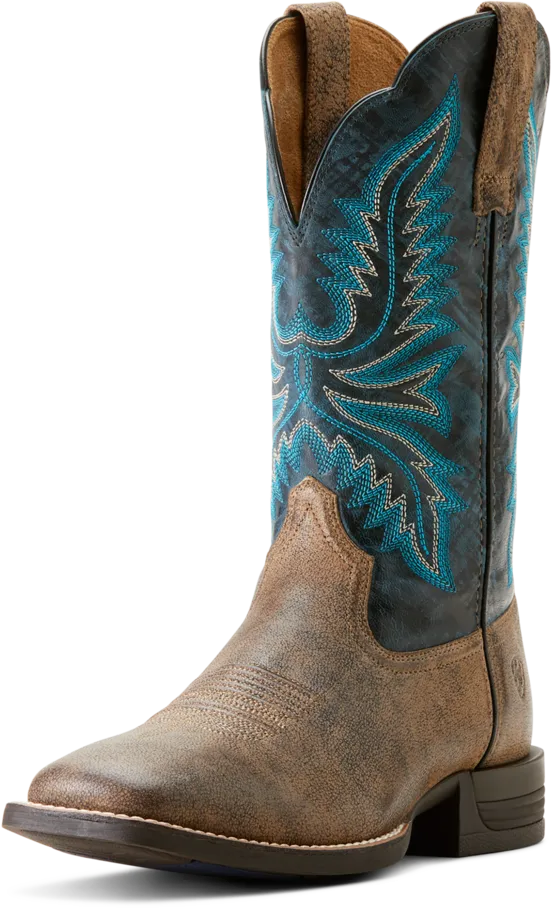 Ariat Men's Royal Navy Brush Creek Cowboy Boot