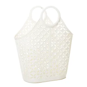 Atomic Tote Jelly Bag in Cream by Sun Jellies