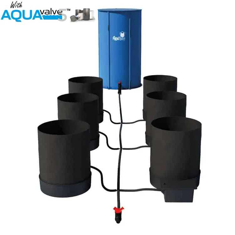 Autopot SmartPot 6 System AQUAValve5 with 100L Tank - Hydroponic Systems