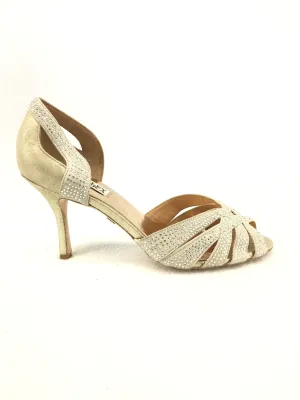 Badgley Mischka Peep Toe Pumps Size 7.5M