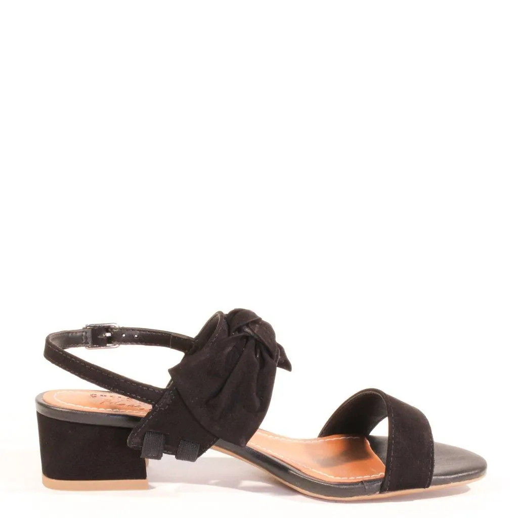 Bambi Bow-Detail Sandals