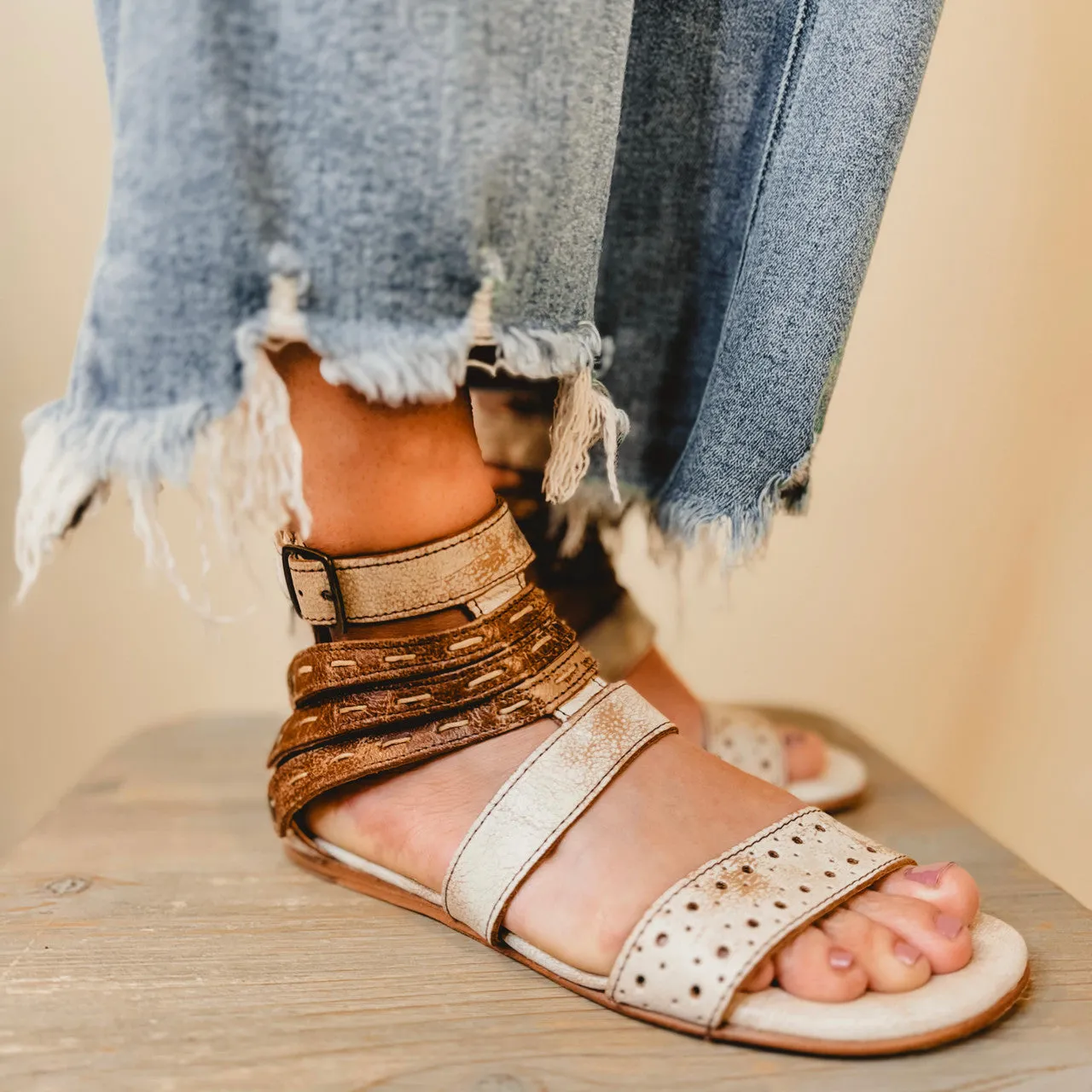 Bedstu Artemis Leather Sandal - Nectar Tan Lux