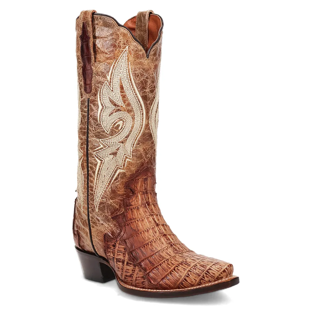 Berkeley Caiman Snip Toe Cowboy Boots