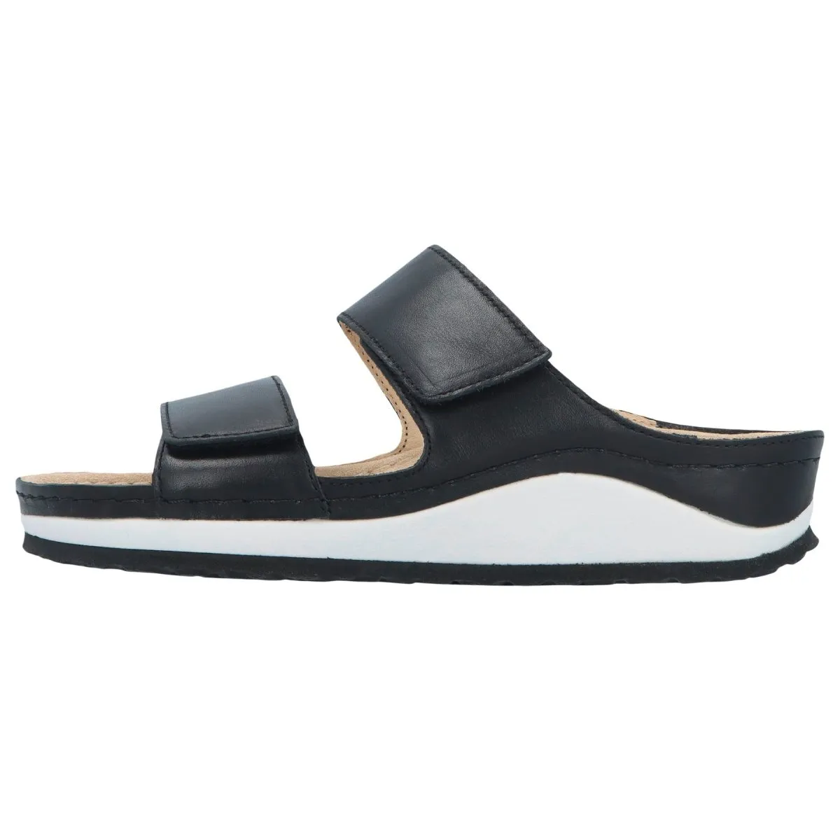 Berkemann Sirena Women's Sandal In Black Calfskin