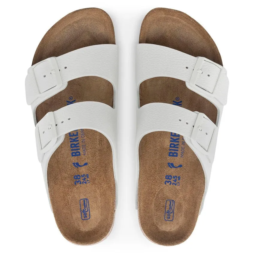 Birkenstock Arizona Soft Footbed - White Leather