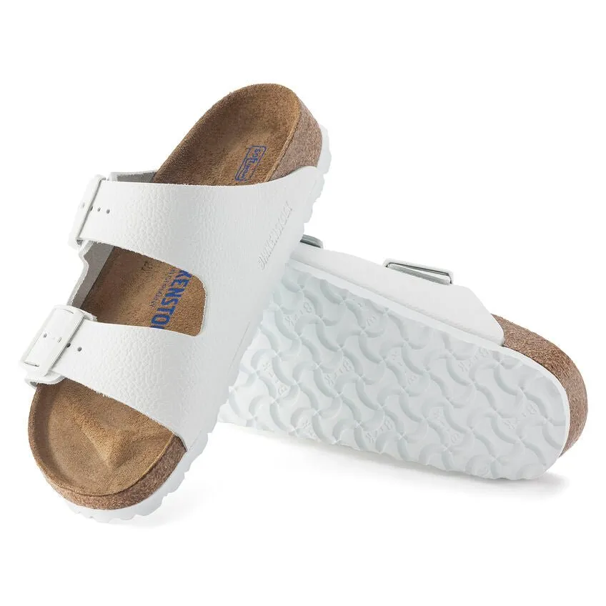 Birkenstock Arizona Soft Footbed - White Leather