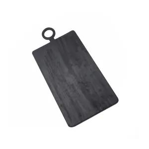 Black Mango Wood Rectangular Serving Board, Extra Large