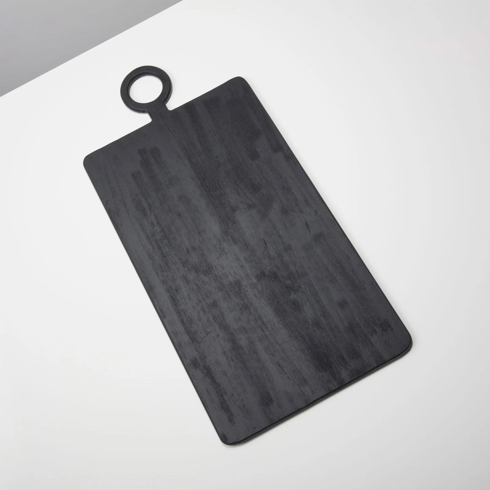 Black Mango Wood Rectangular Serving Board, Extra Large