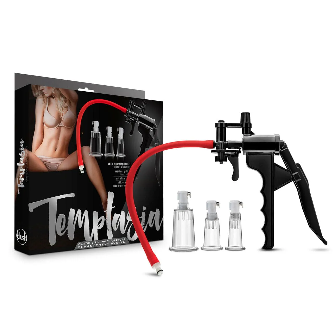 Blush Temptasia Clitoris/Nipple Pleasure and Enhancement System