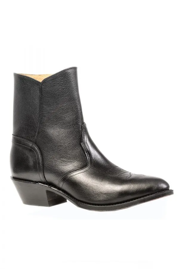 Boot Men's SO (1863) - 7" Medium Cowboy Toe Dress Boot in Sporty Black