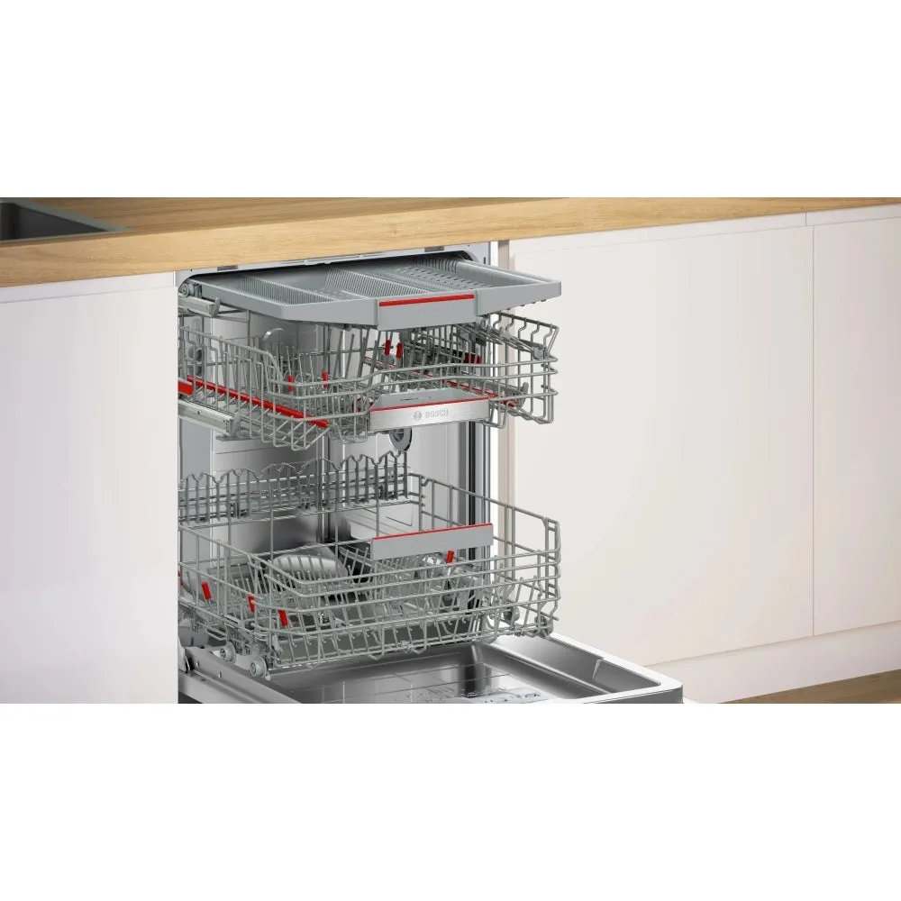 Bosch SMD6YCX01G Series 6 Fully Integrated Dishwasher, 14 Place Settings, A Rated