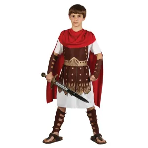 Boys Roman Soldier Party Costume Gladiator Centurion Rome