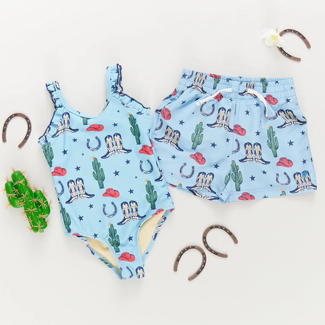 Boys Swim Trunk - Tiny Rodeo