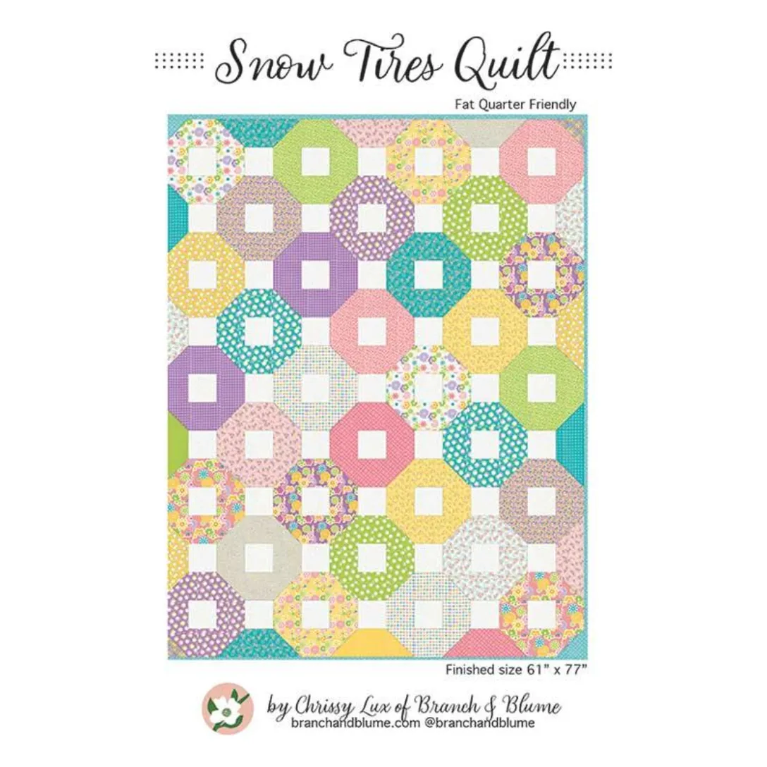 Branch & Blume | Snow Tires Quilting Pattern