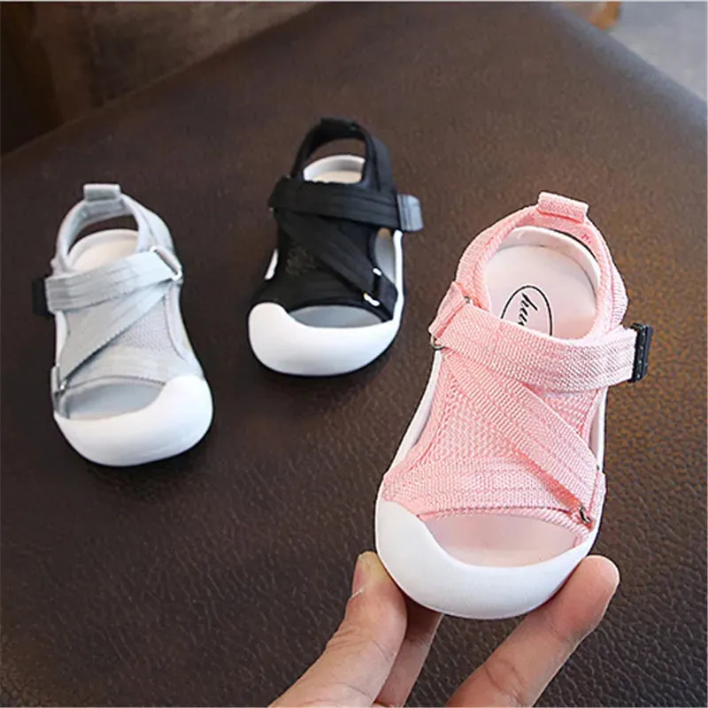 Breathable Soft Kid Anti-collision Infant Toddler Casual Shoes #DM-027