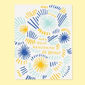 Bright Hanukkah Card