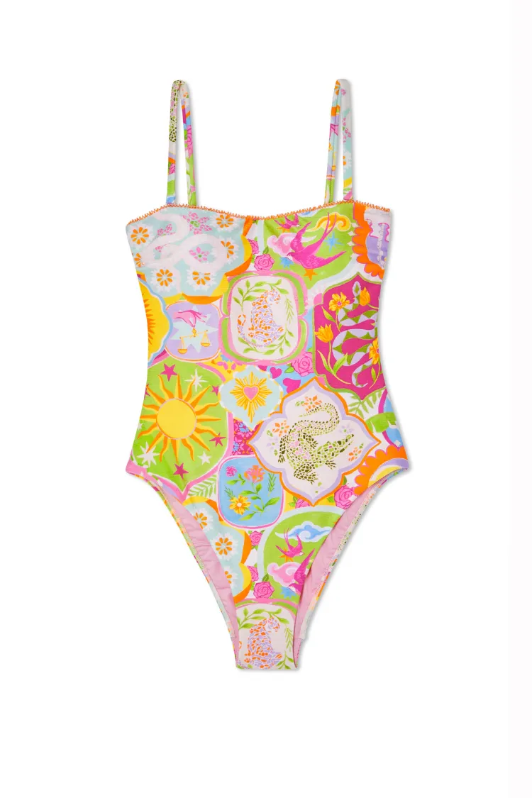 Bright Mosaic Swimsuit