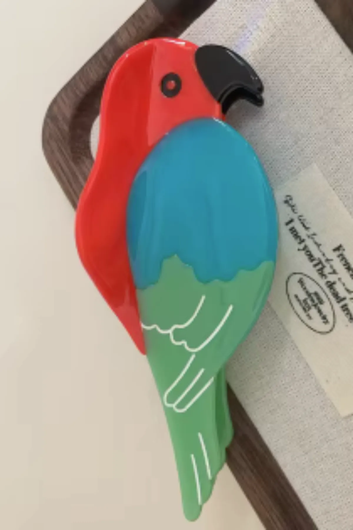 Bright Parrot Hair Clip