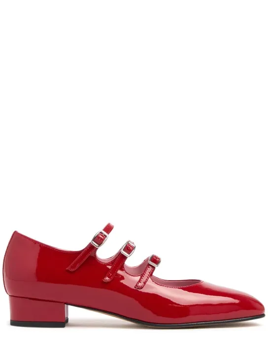 Carel   20mm Ariana patent leather pumps 