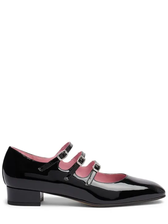 Carel   20mm Ariana patent leather pumps 