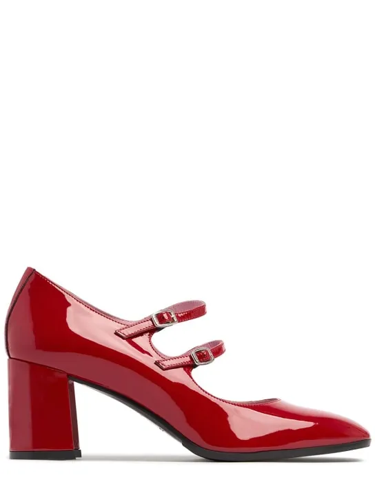 Carel   60mm Alice patent leather pumps 