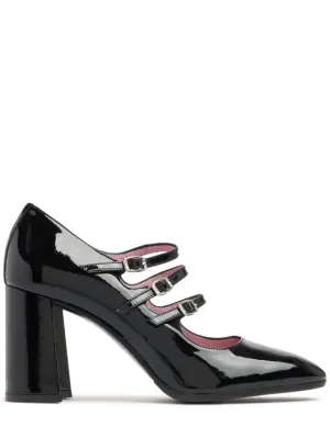 Carel   85mm Keel patent leather pumps 