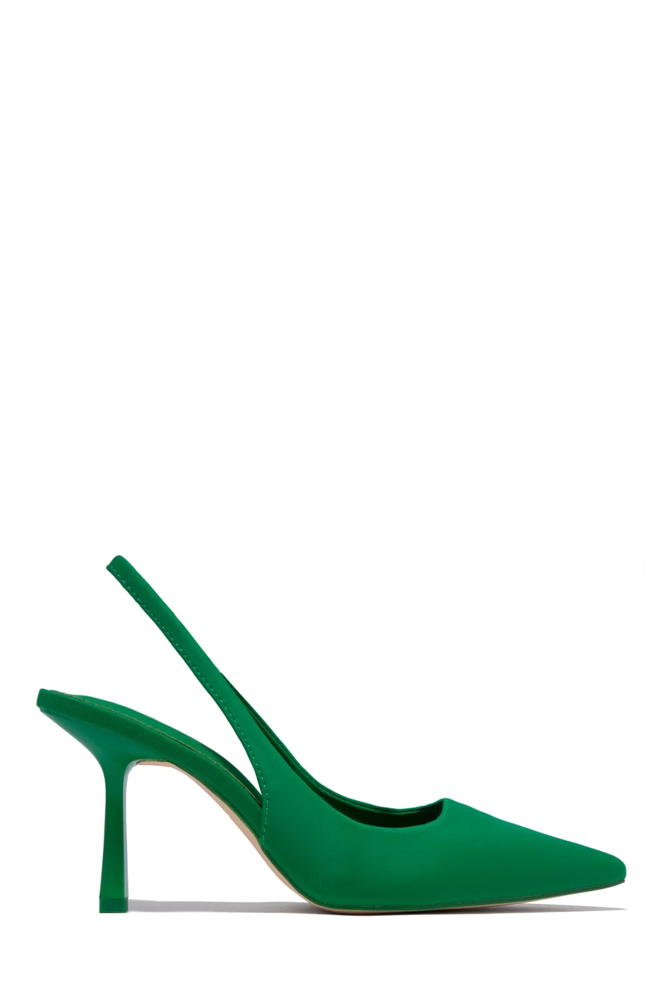 Caria Slingback Pumps - Green