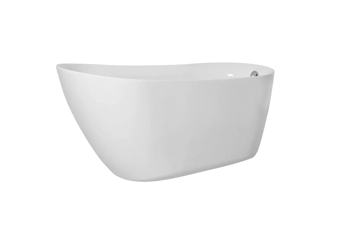 Chantal 59" Soaking Single Slipper Bathtub