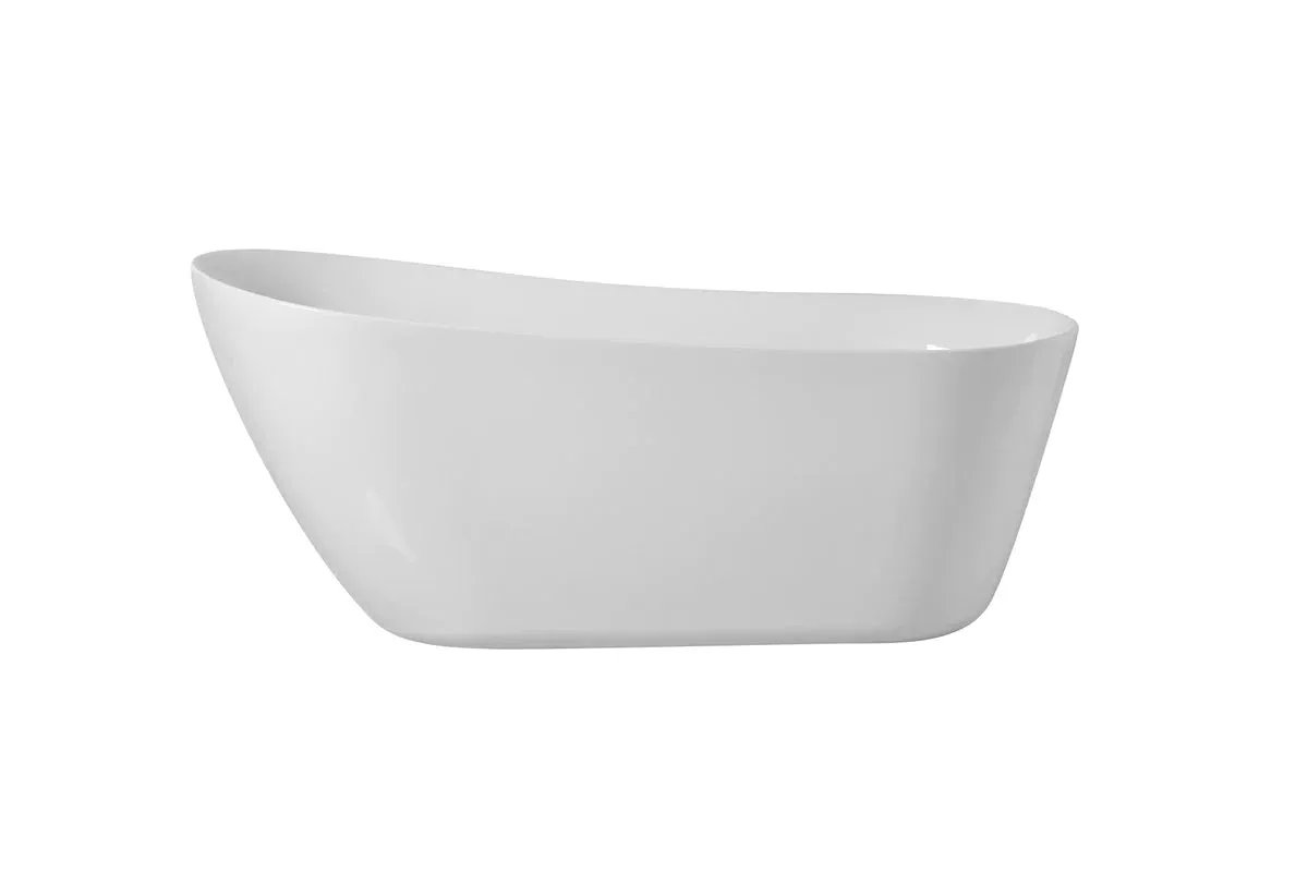 Chantal 67" Soaking Single Slipper Bathtub