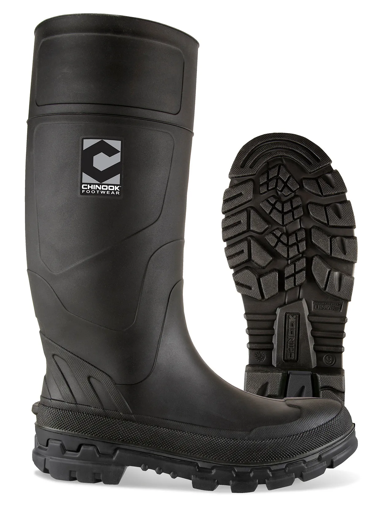 Chinook Footwear Men's KickAxe Rubber Boot