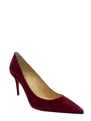 Christian Louboutin Suede Point-Toe Pump Size 7.5