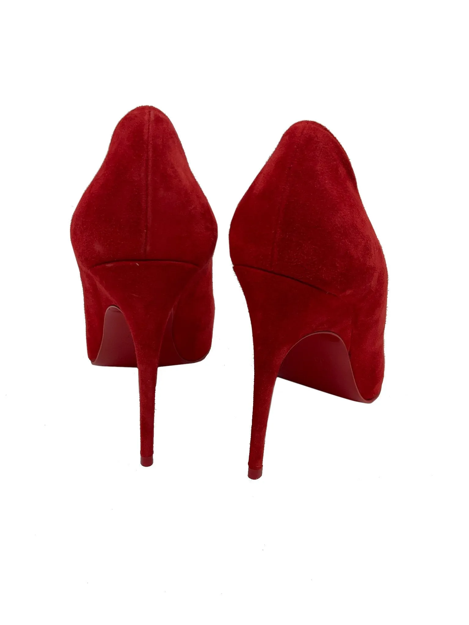 Christian Louboutin Suede Point-Toe Pump Size 8.5